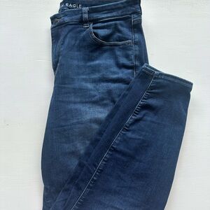American Eagle Outfitters Dark Blue Jeans Jeggings